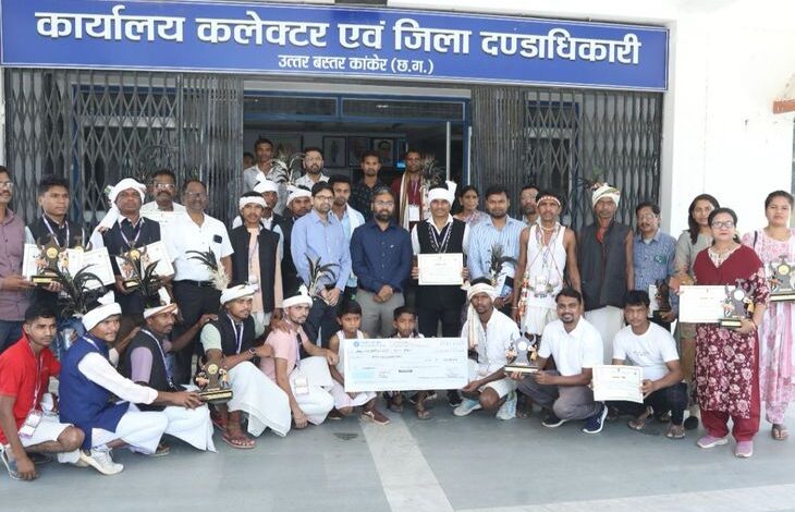 बस्तर पंडुम में कोयलीबेड़ा को पहला स्थान: आदिवासी वाद्य यंत्र श्रेणी में 50 हजार का पुरस्कार, कांकेर को नृत्य में तीसरा स्थान - Kanker News