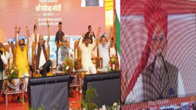 Amrit Bharat Station: उरकुरा रेलवे स्टेशन का पीएम मोदी ने किया उद्घाटन, अब नहीं होंगे हादसे, देखें तस्वीरें | Patrika News