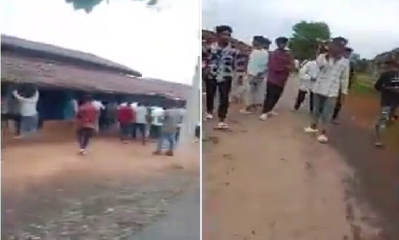 जन्माष्टमी विसर्जन के दौरान, लड़कों के ग्रुप ने मिलकर युवक को बेरहमी से पीटा, VIDEO वायरल