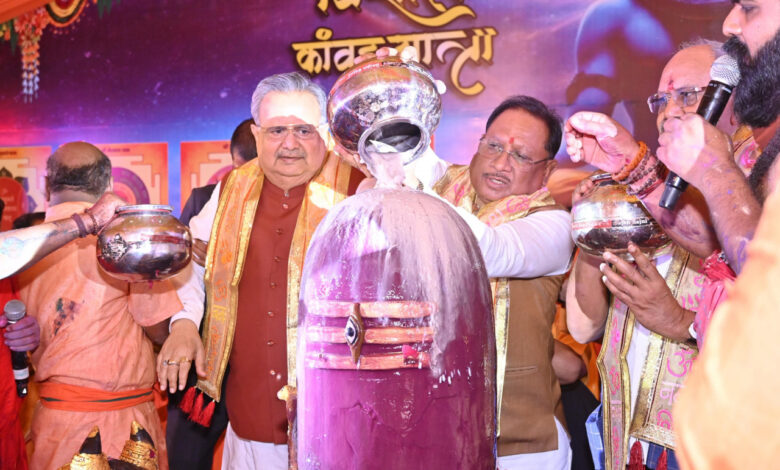 श्रावण मास में CM ने किया रूद्राभिषेक, कहा- छत्तीसगढ़ पर बनी रहे भोलेनाथ की कृपा, Photo…