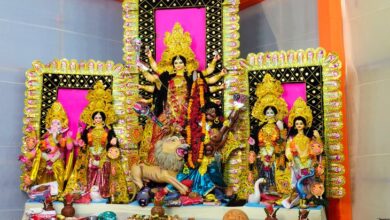 मनेंद्रगढ़ में आजादी से पहले से विराज रही माता रानी: बंगाल से आती थी मां की प्रतिमा; 82 साल पुराना इतिहास - Manendragarh-Chirmiri-Bharatpur News
