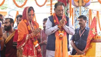जशपुर: सीएम साय ने कुनकुरी में भगवान जगन्नाथ को 51 हजार तुलसी अर्पित की, पत्नी भी रहीं मौजूद