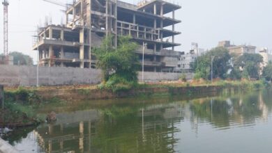 रायपुर के कर्बला तालाब इलाके में अवैध निर्माण:  वेटलैंड प्राधिकरण के आदेशों की अनदेखी का आरोप, वन मंत्री से कार्रवाई की मांग - Raipur News