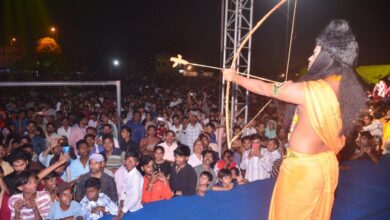विजयादशमी पर्व पर इस शहर के डेढ़ दर्जन मैदानों पर उल्लास का माहौल