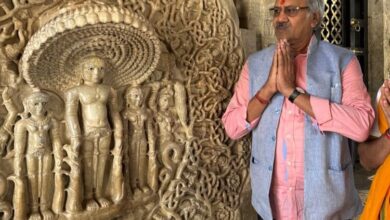 रायपुर: बृजमोहन ने राणकपुर महातीर्थ को किया नमन, बोले- ऐसे तीर्थ से मिलती है आध्यात्मिक चेतना