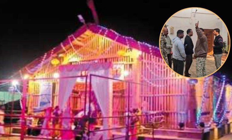 मां दंतेश्वरी मंदिर में माता की एक प्रतिमा से 6.5 लाख के सोने आभूषण की चोरी, घंटों तक घुमता रहा चोर; उठे सुरक्षा पर सवाल