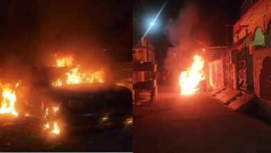Raipur News: राजधानी रायपुर में यूथ कांग्रेस नेता के घर के बाहर दो कारों में आगजनी