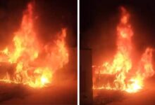 रायपुर में अज्ञात अपराधियों ने युवा कांग्रेस नेता के घर के बाहर खड़ी दो कारों में लगाई आग, मचा हड़कंप