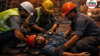 Steel Plant Accident: स्टील प्लांट में बड़ा हादसा! 12 फीट ऊंचाई से गिरा फायरमैन, हालत गंभीर