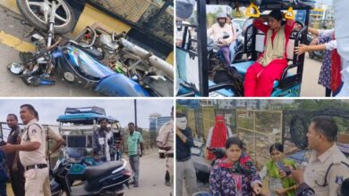 रायपुर में बेकाबू कार का कहर, आधा दर्जन लोगों को कुचला; महिला ड्राइवर वाहन लेकर फरार