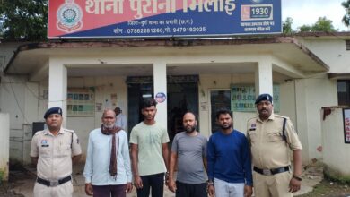 Durg-Bhilai: रास्ते में खड़ी खड़ी पिकअप हटाने की बात पर खूनी बवाल, रॉड-हॉकी स्टिक से हमला, 4 आरोपी गिरफ्तार